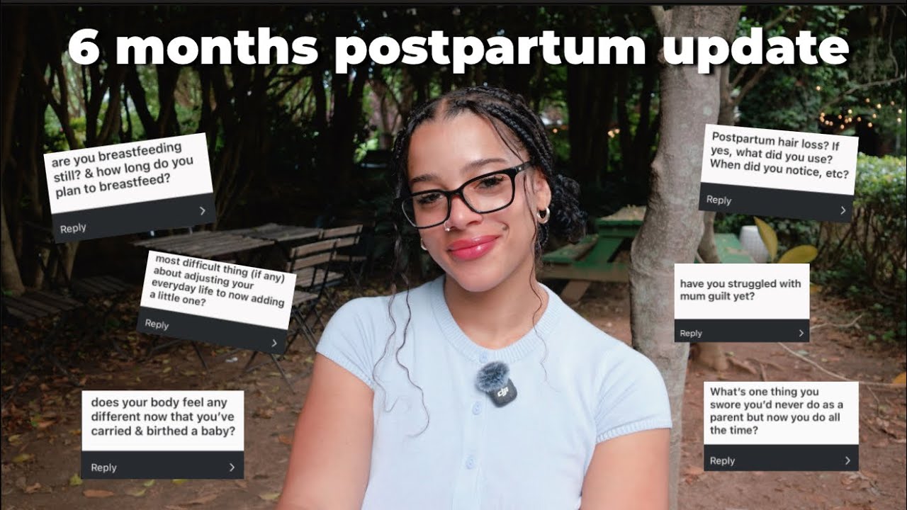 6 MONTHS POSTPARTUM Q&A: breastfeeding update, mom guilt, recovery etc.