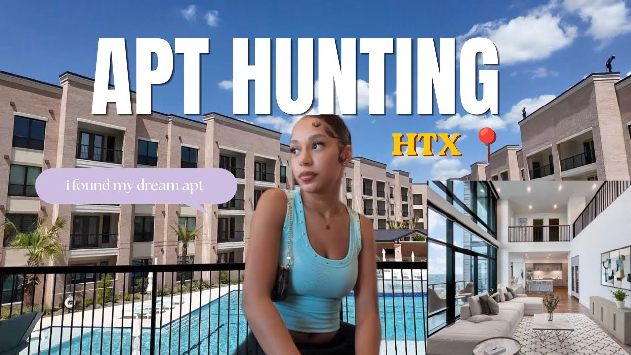 APARTMENT HUNTING IN (Katy/Houston TX) 🤍 | From questionable tours… to finding my DREAM apartment!