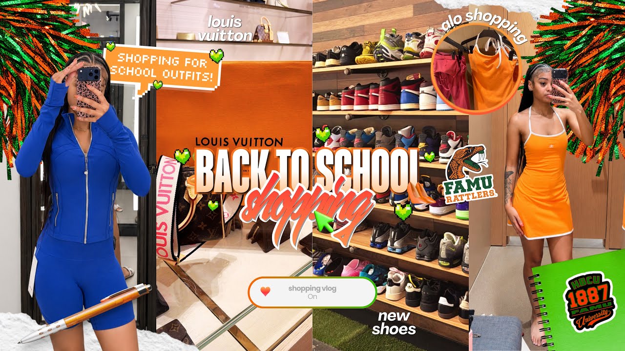 BACK TO SCHOOL SHOPPING✰ College Edition | lulu,alo,lenox || Ra’Mariah Alexia