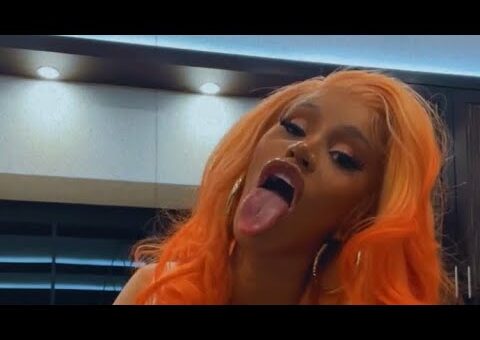 Cardi B Freaky Instagram Live