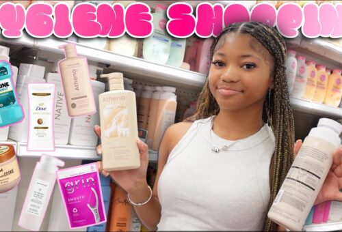 COME HYGIENE SHOPPING WITH ME! ‪♡ $150 haul, hygiene restock, essentials, target must haves!