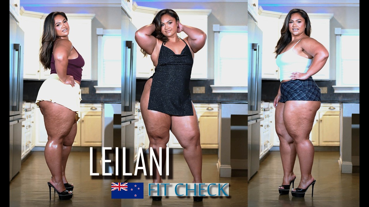 #curvy #newzealand model, Leilani, in her first #grwm #ratemyfit #clotheshaul