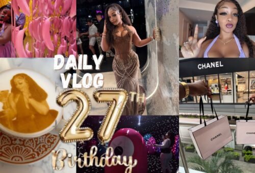 DAILY VLOG- MY 27TH BIRTHDAY🎂 +South Beach Miami+ Giselle Restaurant +Balloon Museum + Brunch Date