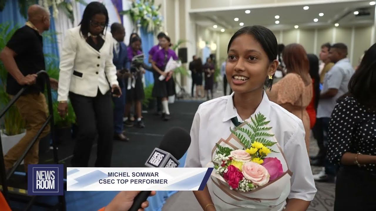 EMOTIONS RUN HIGH FOR CSEC TOP PERFORMERS