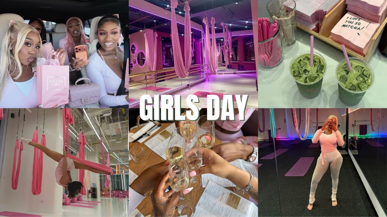ENTERING MY SOFT GIRL ERA | Girls Day, Aerial Yoga, Morning Routine + MORE !!!