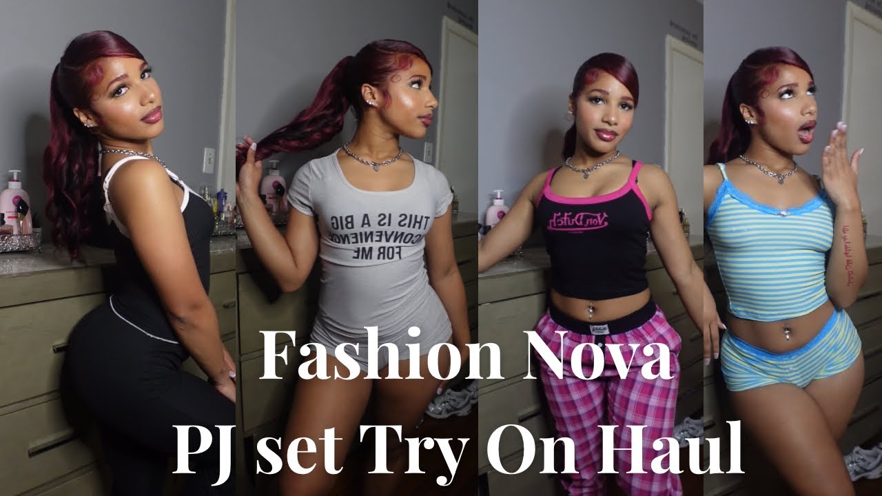 Fashion Nova PJ Set Haul
