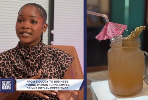 FROM BIOLOGY TO BUSINESS – YOUNG WOMAN TURNS SIMPLE DRINKS INTO AN EXPERIENCE