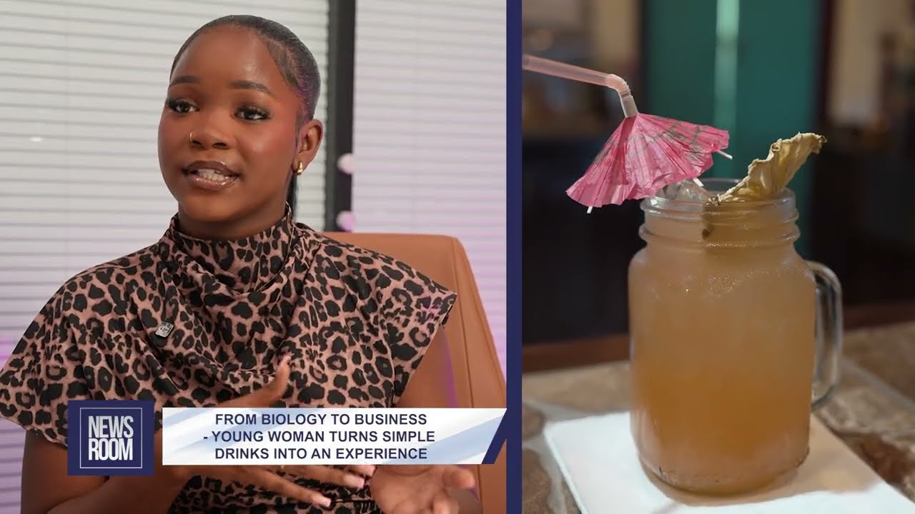 FROM BIOLOGY TO BUSINESS – YOUNG WOMAN TURNS SIMPLE DRINKS INTO AN EXPERIENCE
