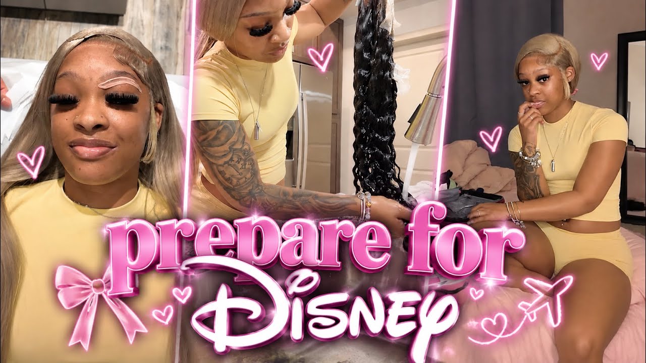 GRWM for Disney trip FT asya