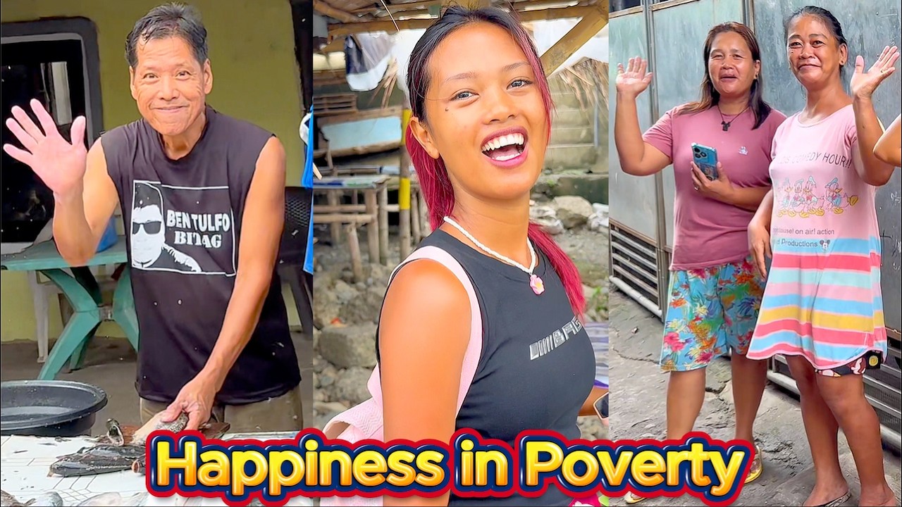 Happiness in Poverty | Short Documentary of Filipinas Growing up on River & Junk Shop | PHILIPPINES