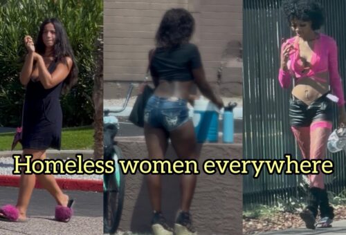 Homeless women 29