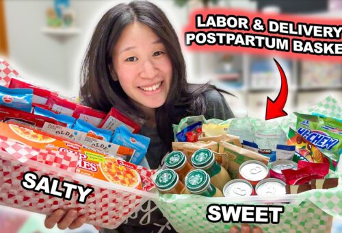 Labor and Delivery + Postpartum Baskets!