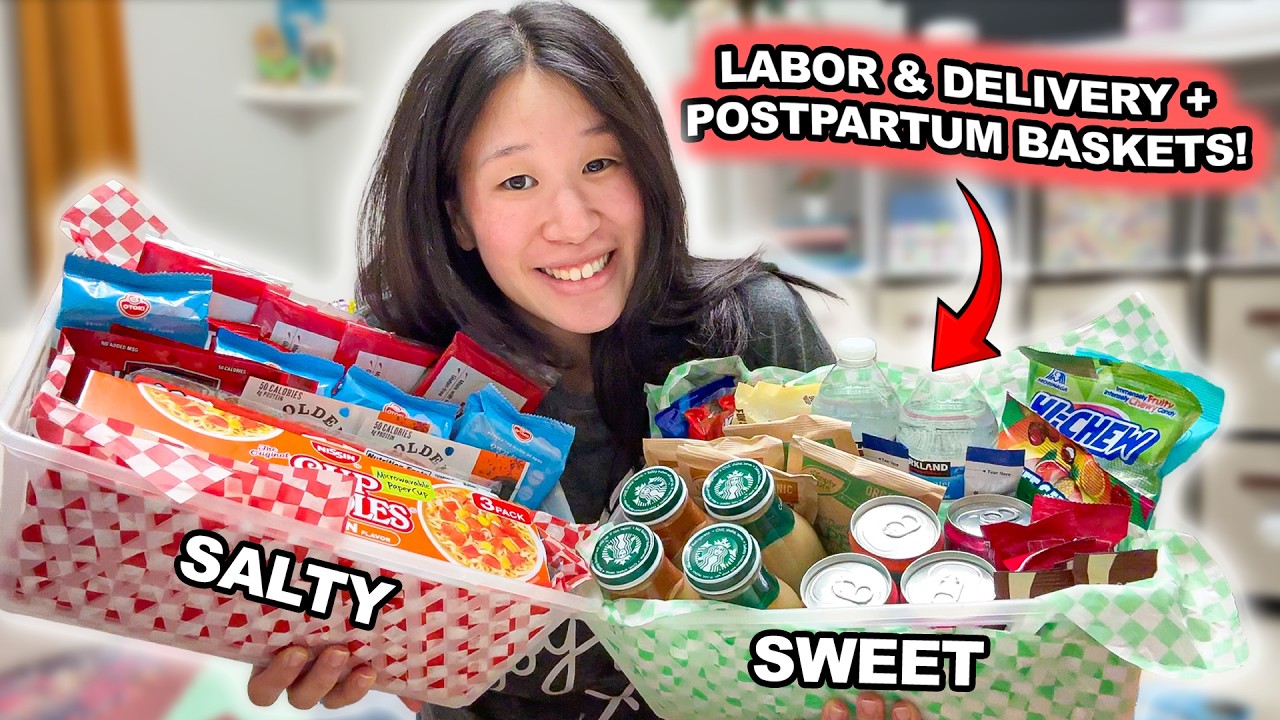 Labor and Delivery + Postpartum Baskets!