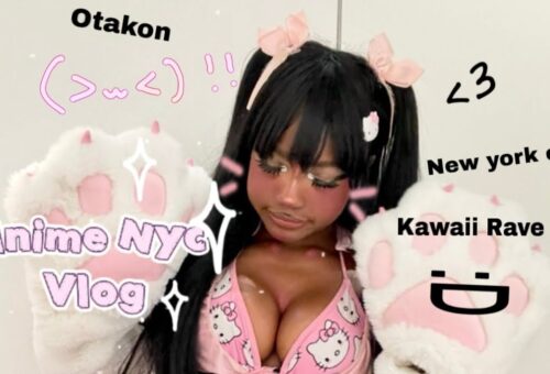 My first Anime Nyc,otakon vlog♡ raving,food,shopping yap session