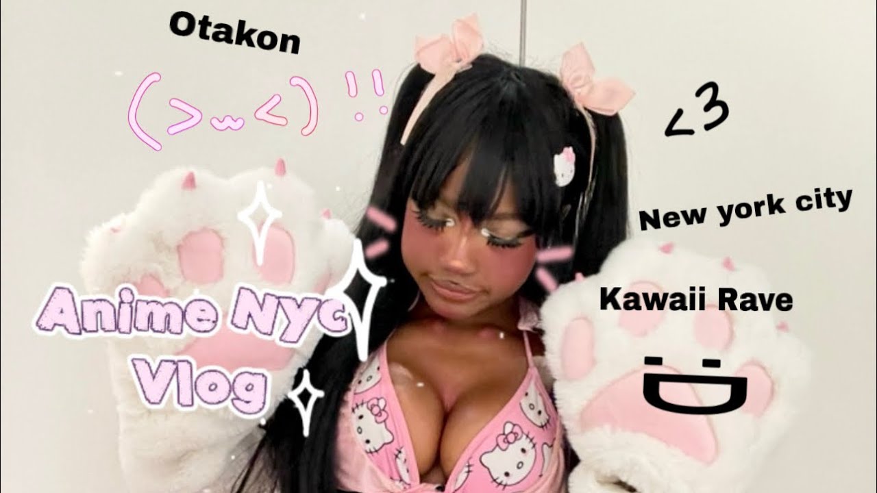 My first Anime Nyc,otakon vlog♡ raving,food,shopping yap session