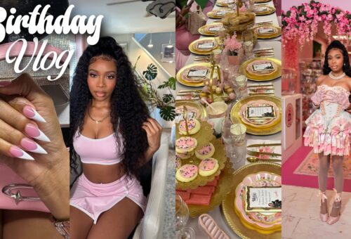 MY TWENTY FINE BIRTHDAY PREP + VLOG | Self Care Appts + Tea Party Dinner + Photoshoot + Clubs & More