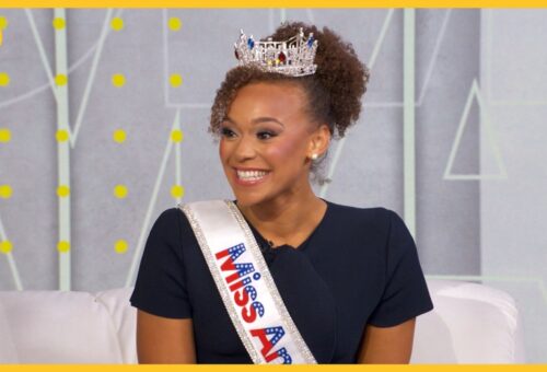 Newly-crowned Miss America speaks out live on ‘GMA’