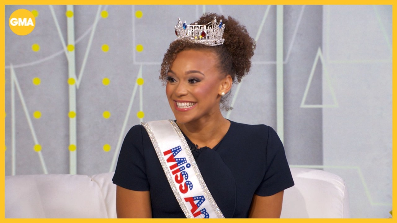 Newly-crowned Miss America speaks out live on ‘GMA’