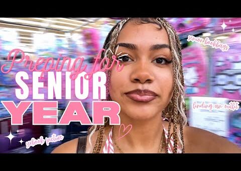 prepping for SENIOR YEAR 🎀 | id photo, pack my bag, first day outfit