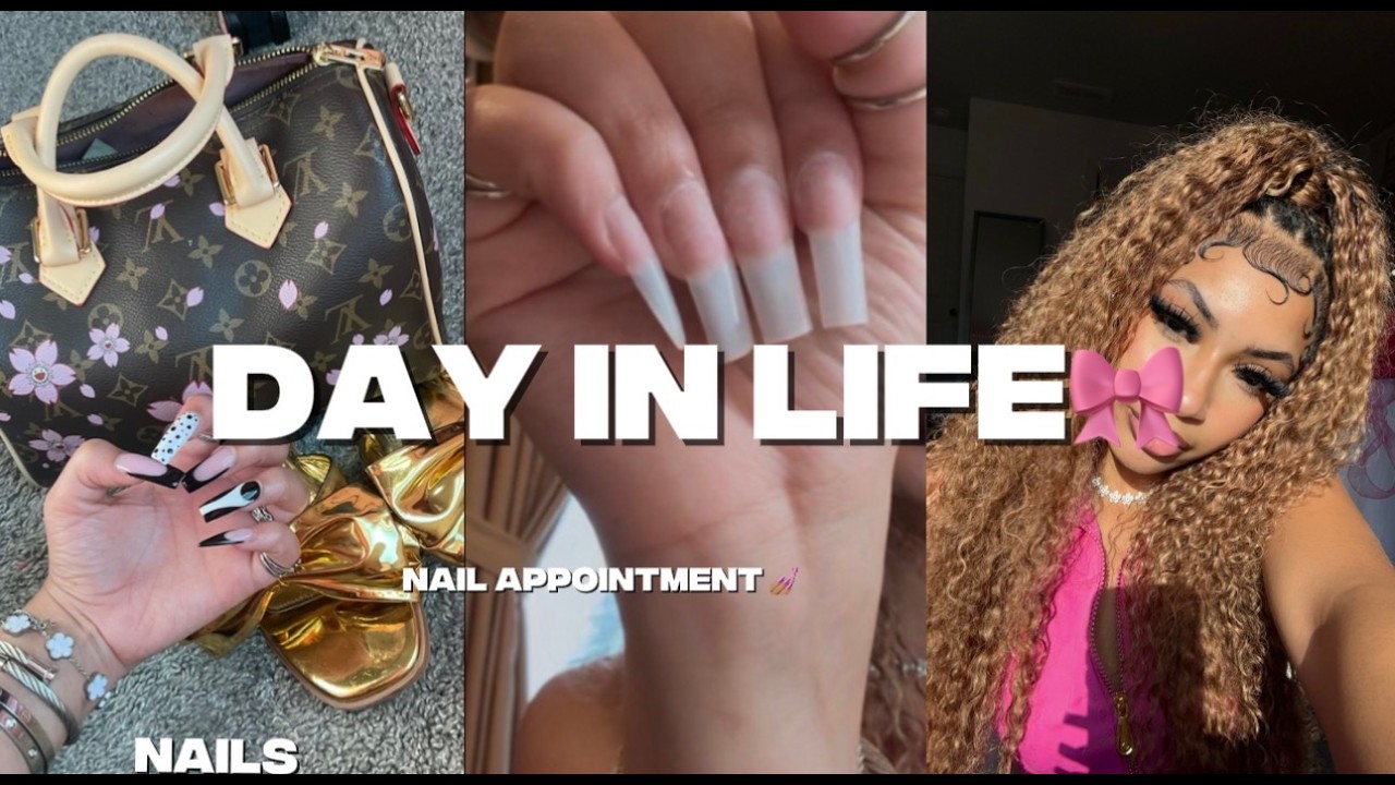 Quick grwm in the bathroom + got my nails done