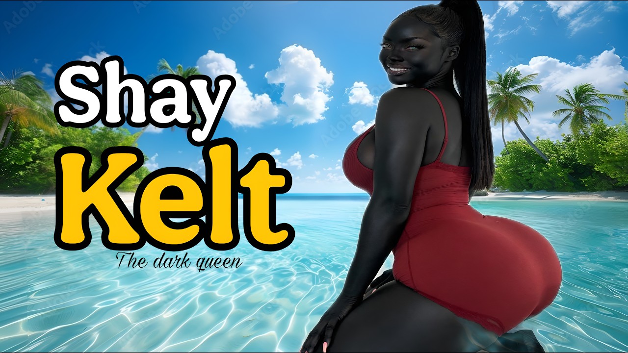 Shay Kelt Just Took Over With That Dark Thick Body 😩🔥 | Curvy Dark Skin Model