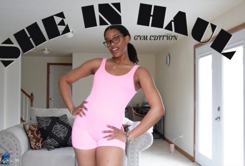 she in haul (gym edition)