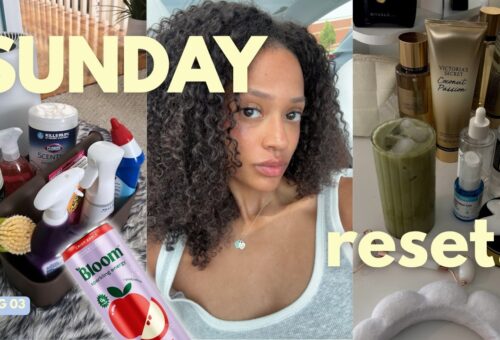 REALIST SUNDAY RESET🤍 | consistency over perfection