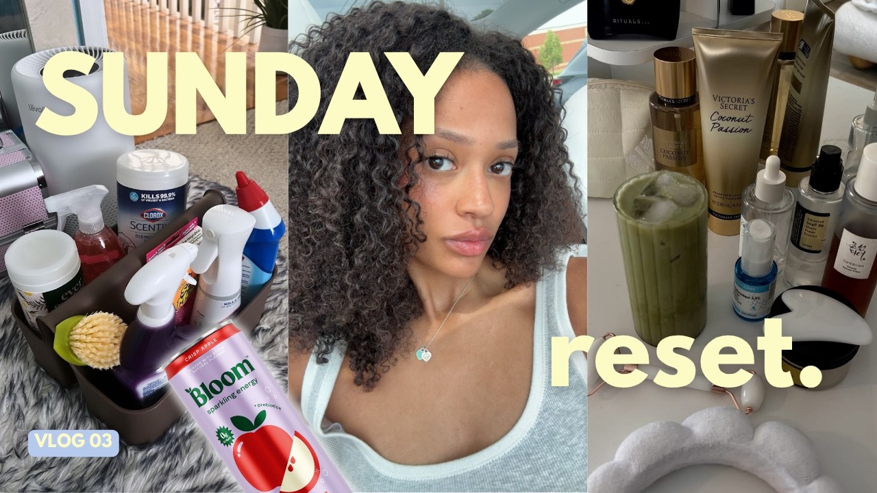 REALIST SUNDAY RESET🤍 | consistency over perfection