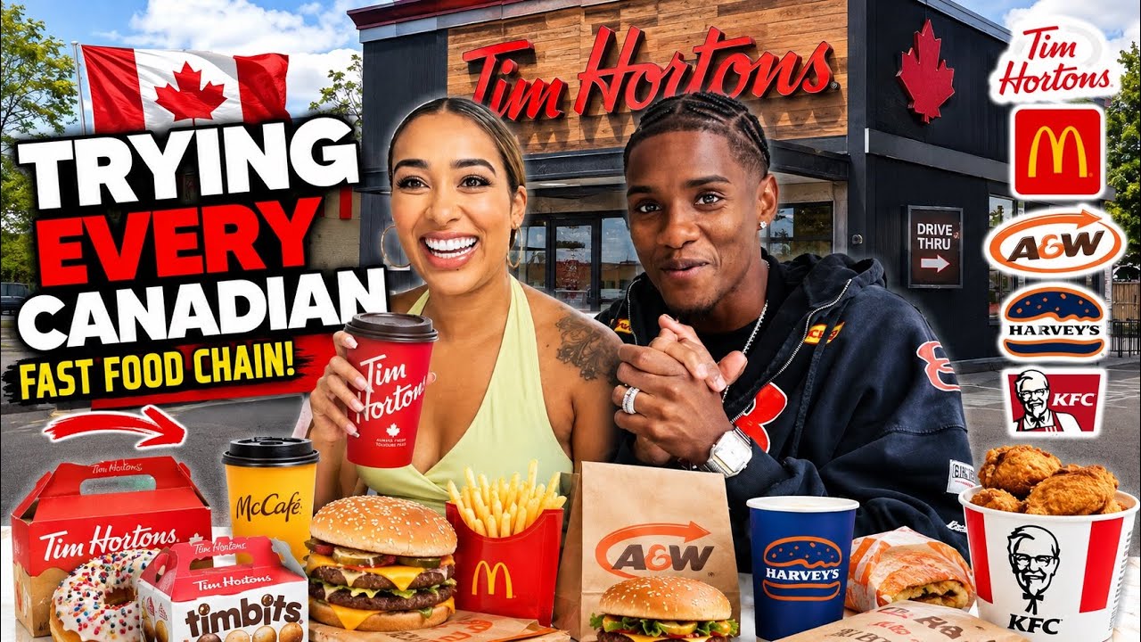 WE TRIED EVERY CANADIAN FAST FOOD CHAIN!!