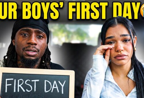 WE WAS NOT READY FOR THIS DAY 😭 | OUR BOYS’ FIRST DAY