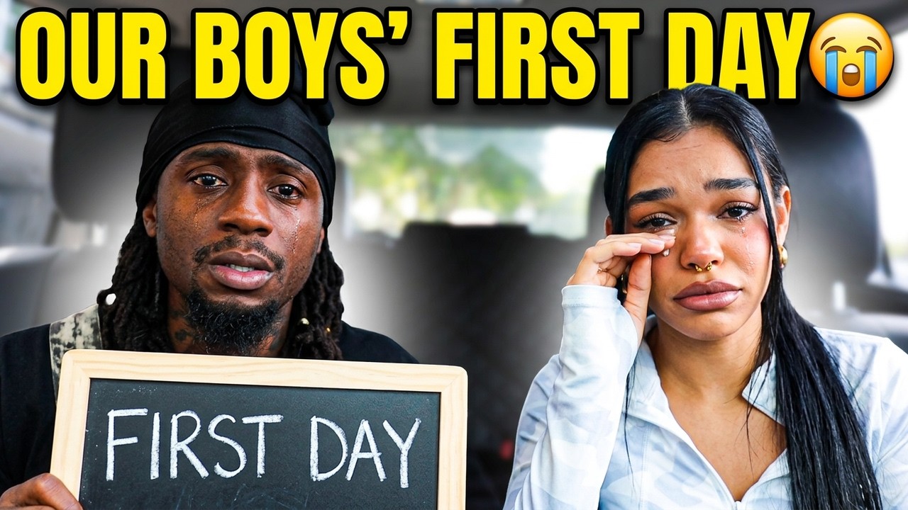 WE WAS NOT READY FOR THIS DAY 😭 | OUR BOYS’ FIRST DAY
