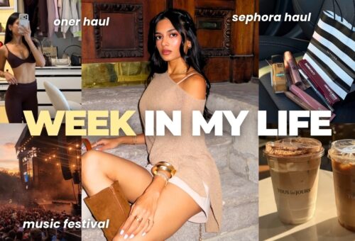 WEEK IN MY LIFE 🕊️ | pilates, Oner Active haul, Sephora haul, shopping, music festival prep & reset
